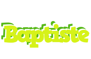 Baptiste citrus logo