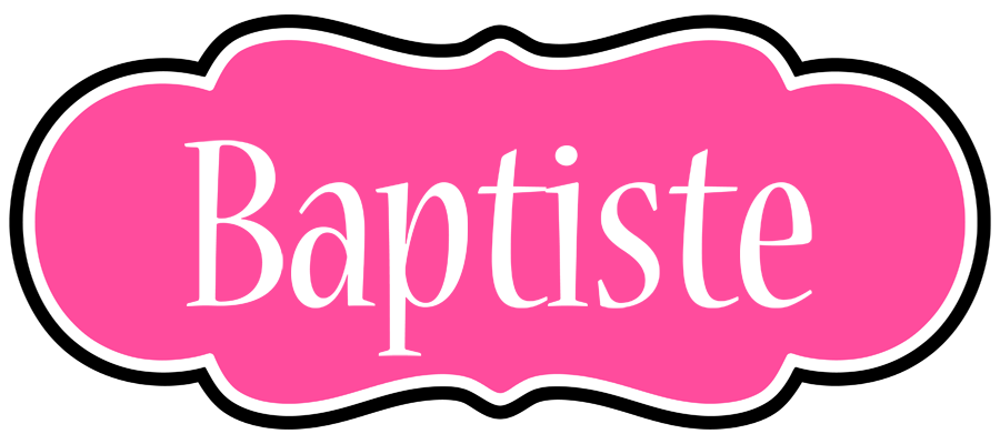 Baptiste invitation logo