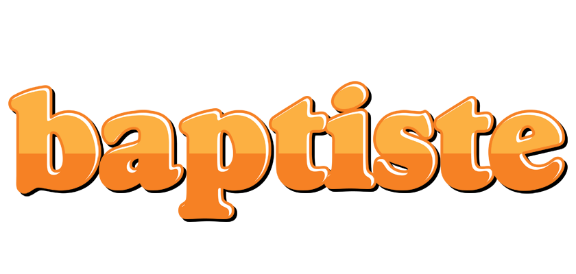 Baptiste orange logo