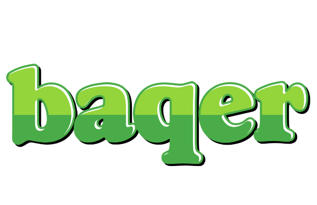 Baqer apple logo