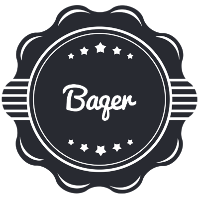 Baqer badge logo
