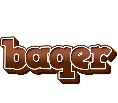 Baqer brownie logo