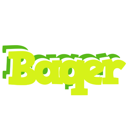 Baqer citrus logo