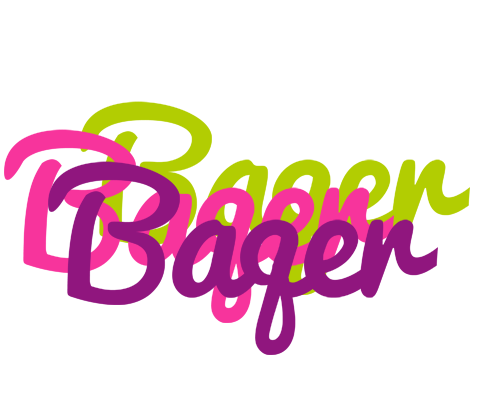 Baqer flowers logo