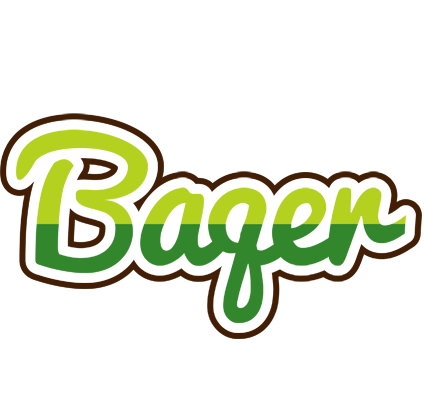 Baqer golfing logo