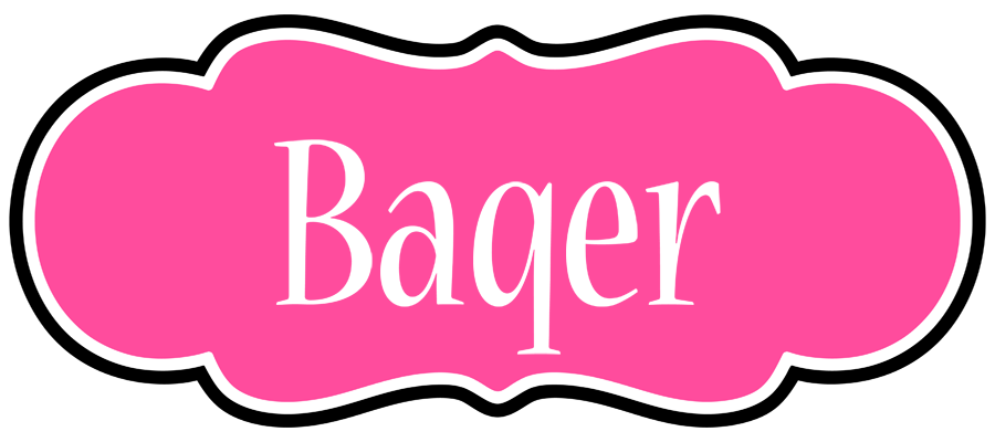 Baqer invitation logo