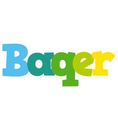 Baqer rainbows logo