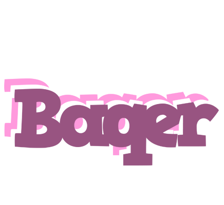 Baqer relaxing logo