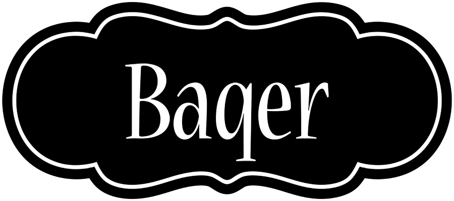 Baqer welcome logo