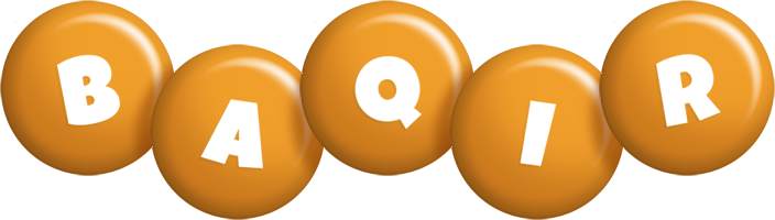 Baqir candy-orange logo