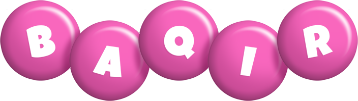 Baqir candy-pink logo