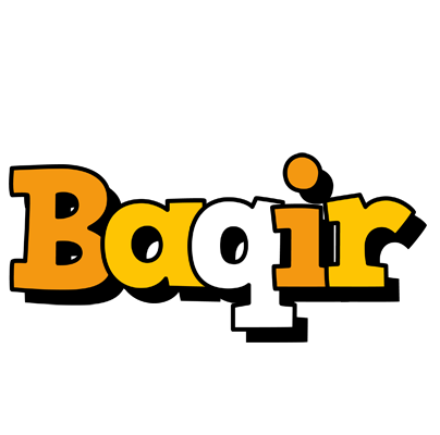 Baqir cartoon logo