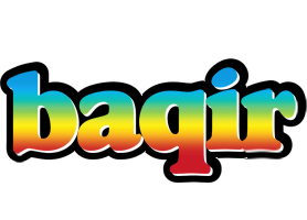 Baqir color logo