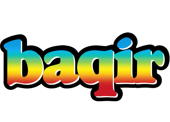 Baqir color logo