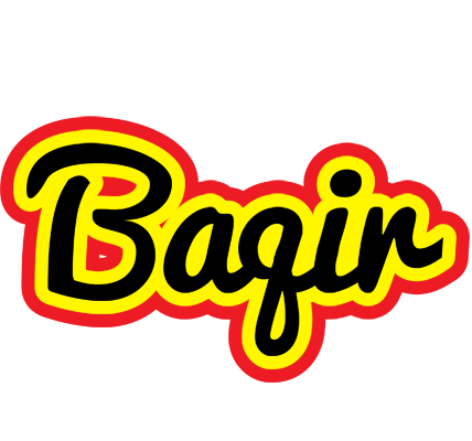 Baqir flaming logo