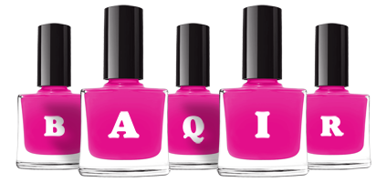 Baqir nails logo