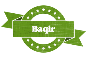 Baqir natural logo