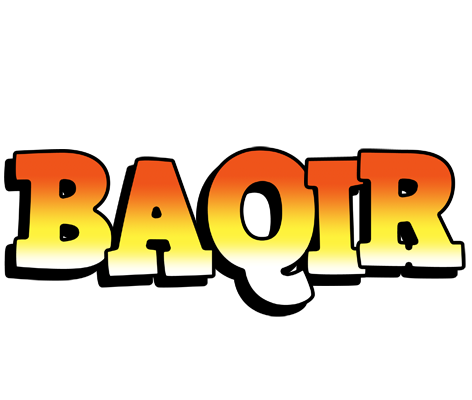 Baqir sunset logo