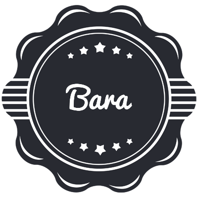 Bara badge logo