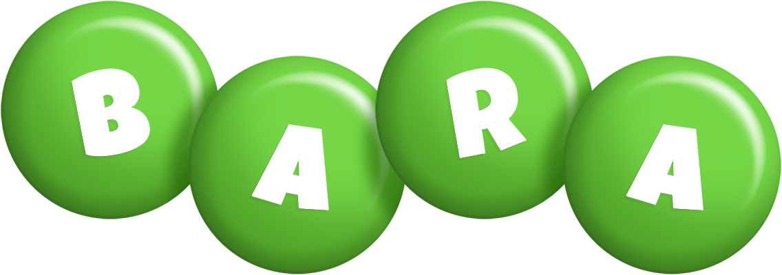 Bara candy-green logo