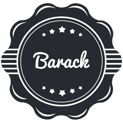 Barack badge logo