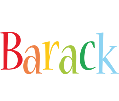 Barack birthday logo