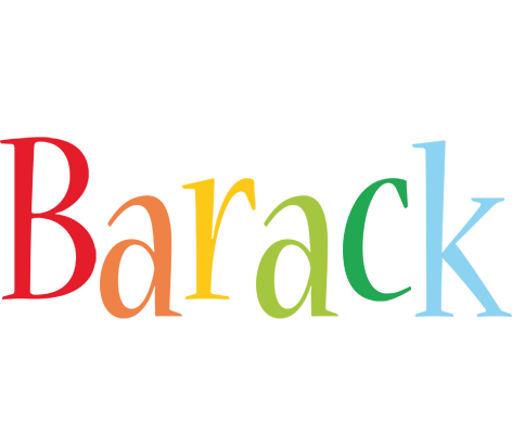 Barack birthday logo