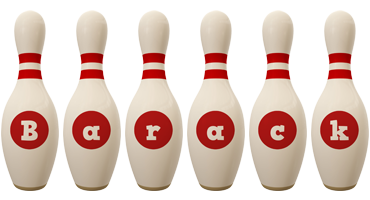 Barack bowling-pin logo