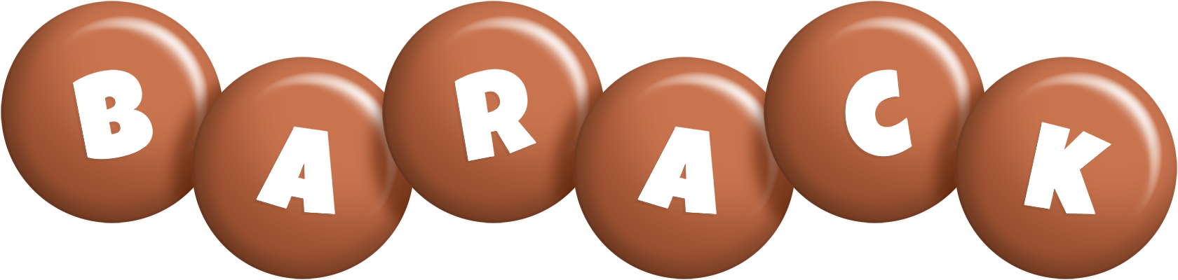 Barack candy-brown logo
