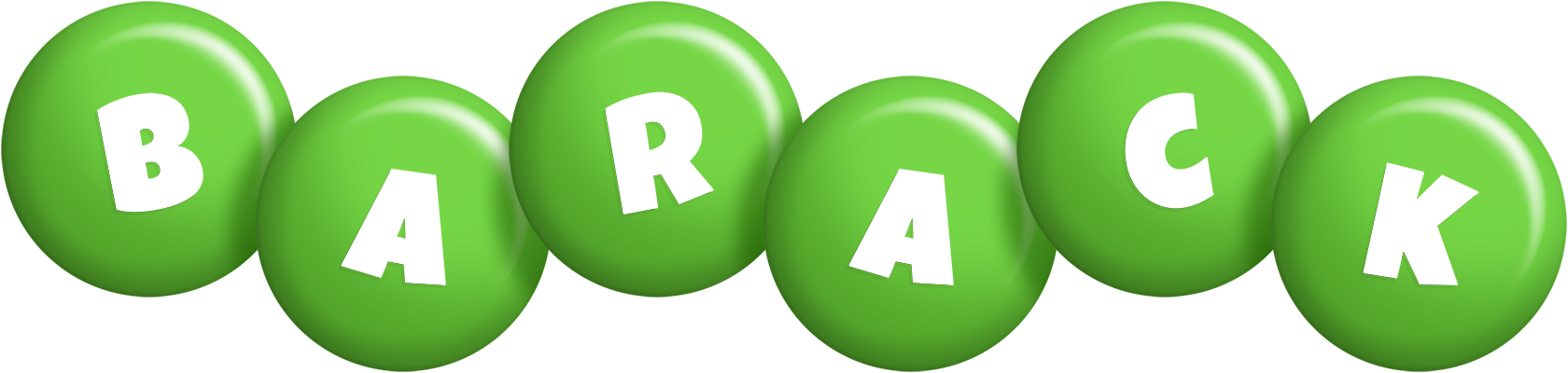 Barack candy-green logo