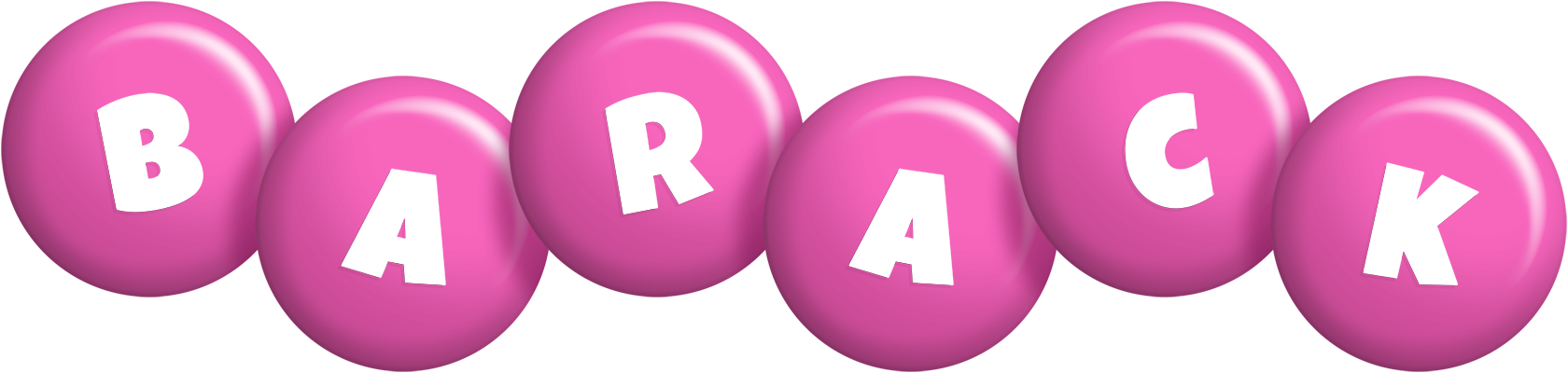 Barack candy-pink logo
