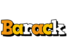 Barack cartoon logo