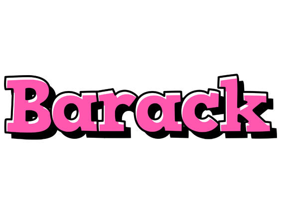 Barack girlish logo
