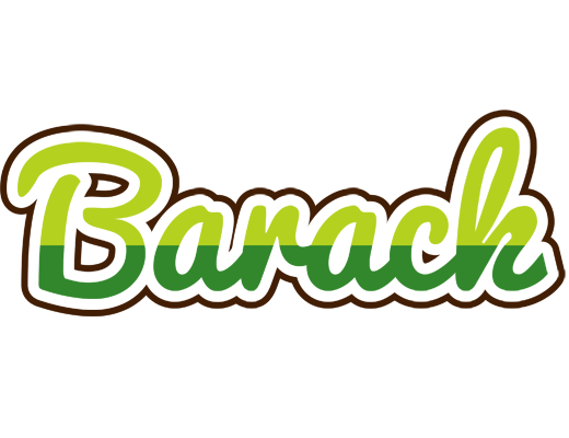 Barack golfing logo