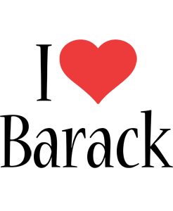 Barack i-love logo
