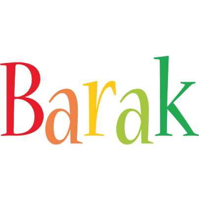 Barak birthday logo