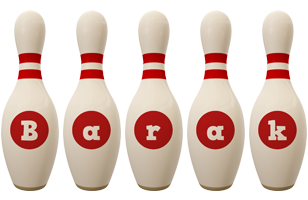 Barak bowling-pin logo