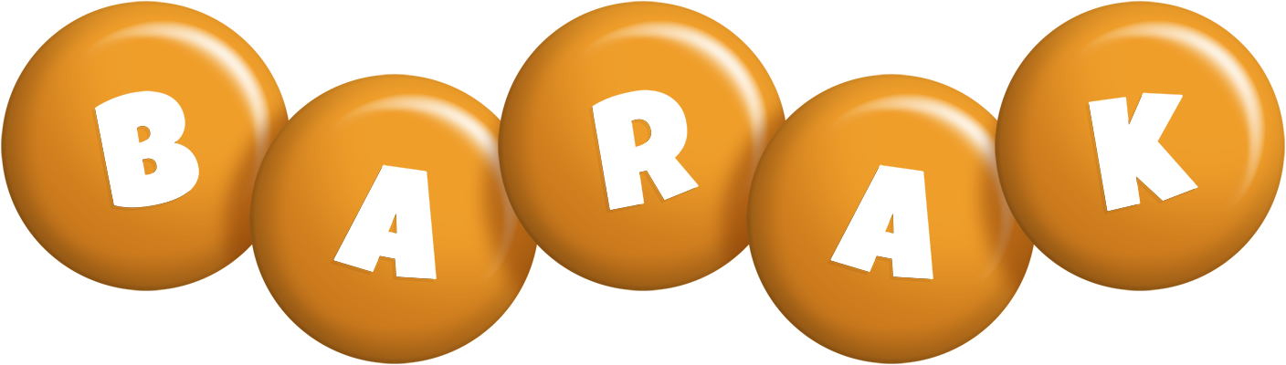 Barak candy-orange logo