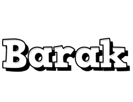 Barak snowing logo