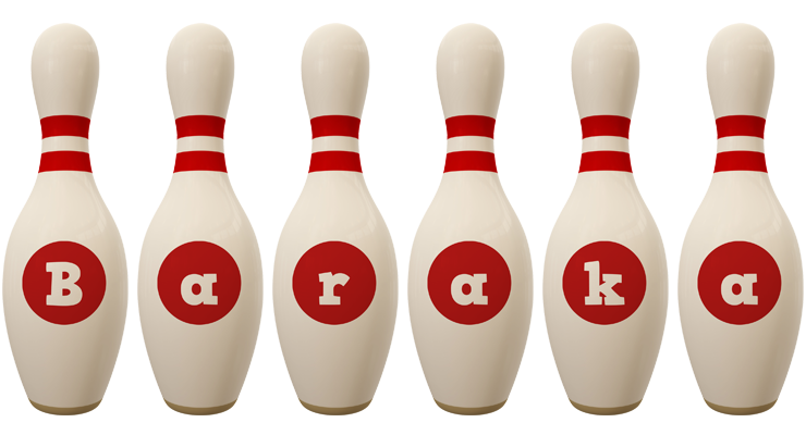 Baraka bowling-pin logo