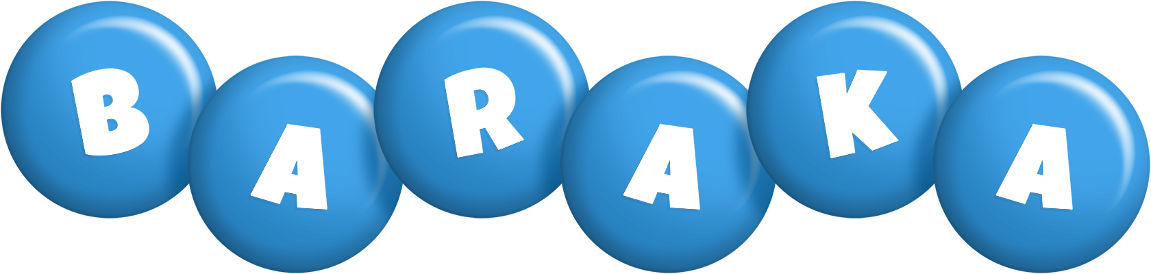Baraka candy-blue logo