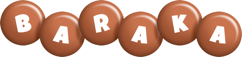 Baraka candy-brown logo