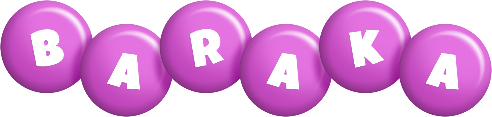 Baraka candy-purple logo