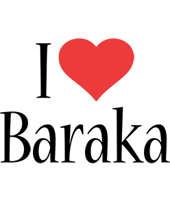 Baraka i-love logo