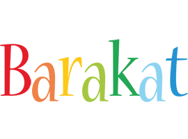 Barakat birthday logo