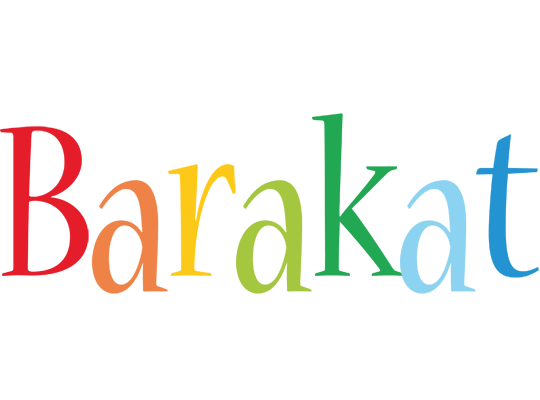 Barakat birthday logo