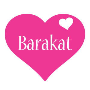 Barakat love-heart logo