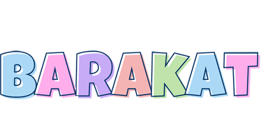 Barakat pastel logo