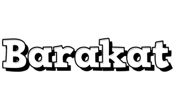 Barakat snowing logo