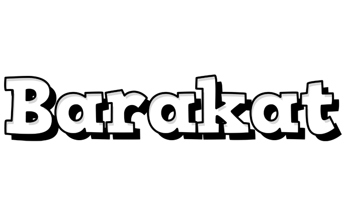 Barakat snowing logo